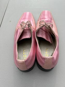 Mens Pink Dress Shoes