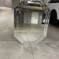 Hollywood Regency Accent Mirror 36x48