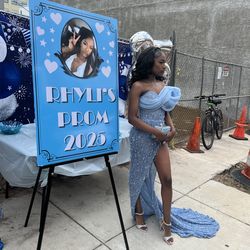 Baby Blue Prom Dress