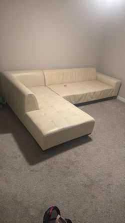 Leather Couch,