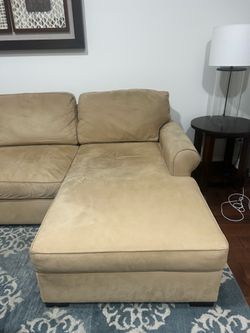 Pottery Barn sofa sectional with chaise