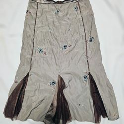 Women's silk skirt
