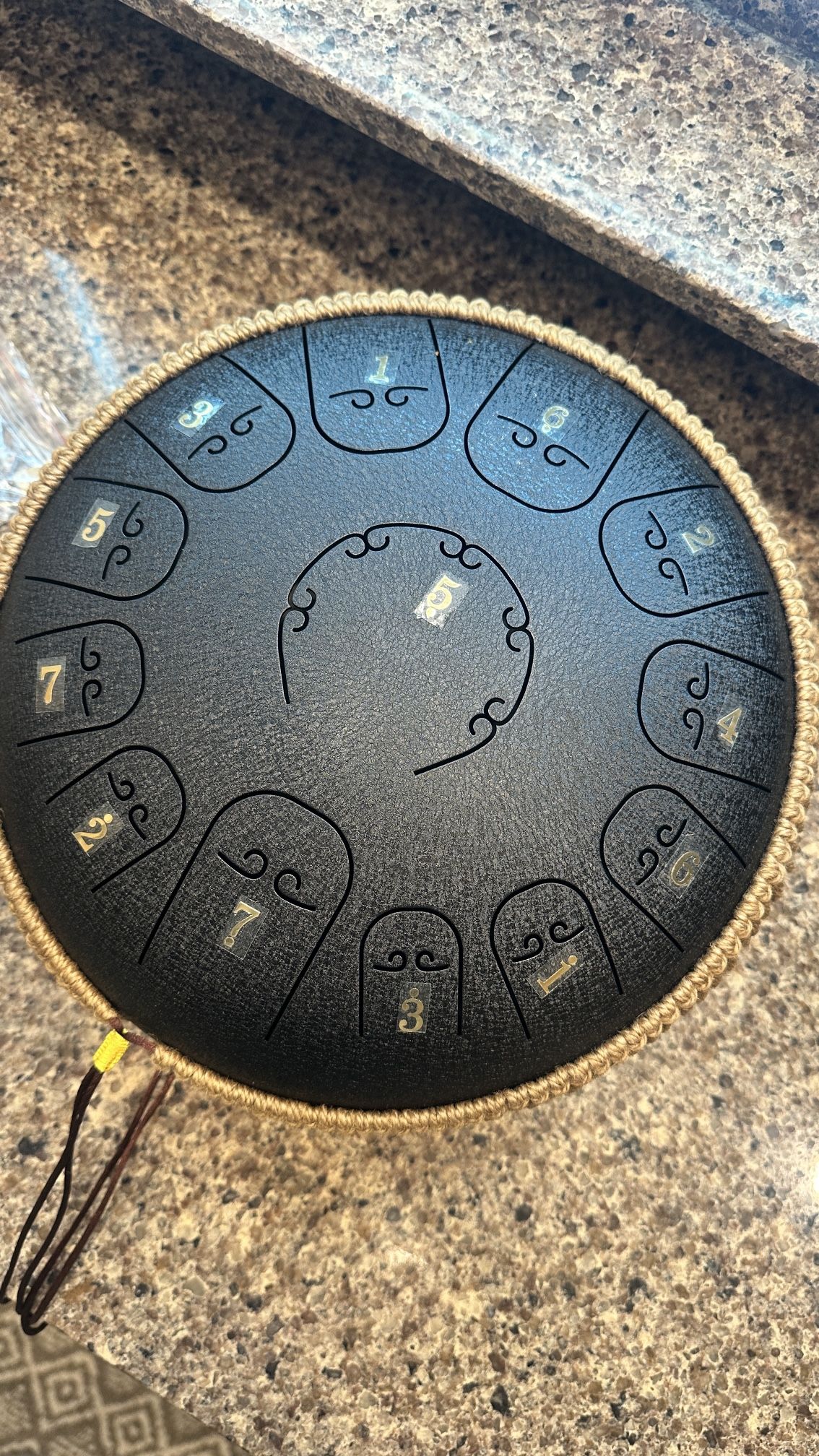 Steel Tongue Drum - Hand Pan Drum With Music