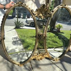 Vintage Hollywood Regency Mirror