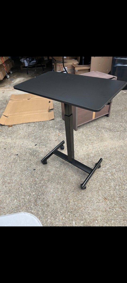 Seville Classics airLIFT® Height Adjustable Mobile Rolling Laptop Cart Desk (2 Available)