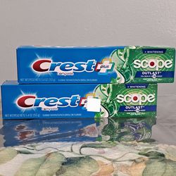 Crest Complete Toothpaste + Whitening Scope 5.4oz ( Long Lasting Mint )