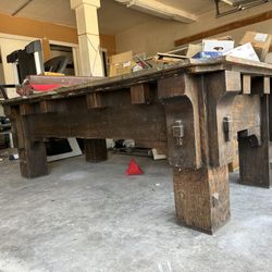 Rustic Pool Table 