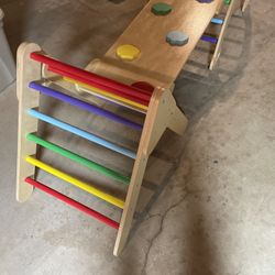 Toddler Climbing Gym And Wheely Bee