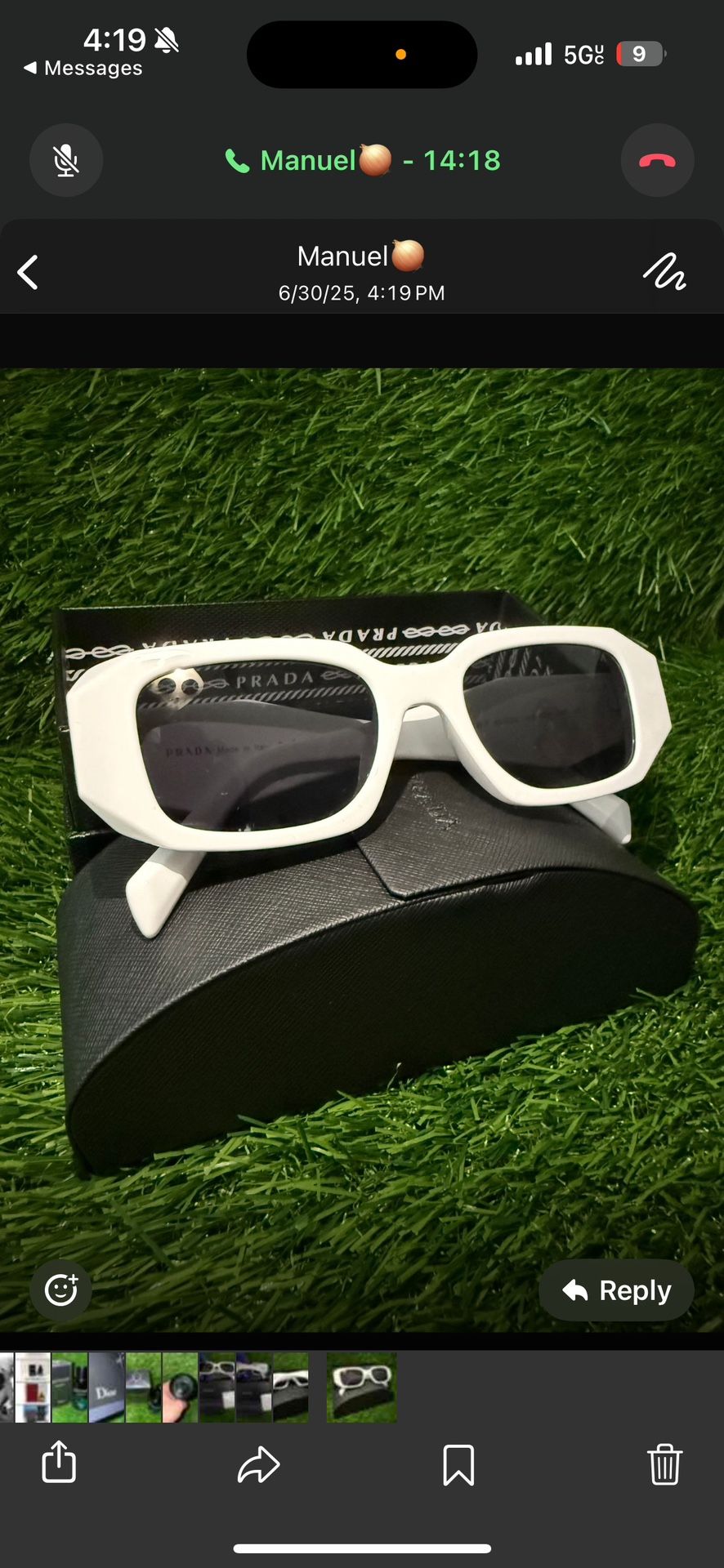 Prada milano sunglasses
