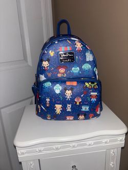 Blue Loungefly Mini Backpack - Walt Disney World