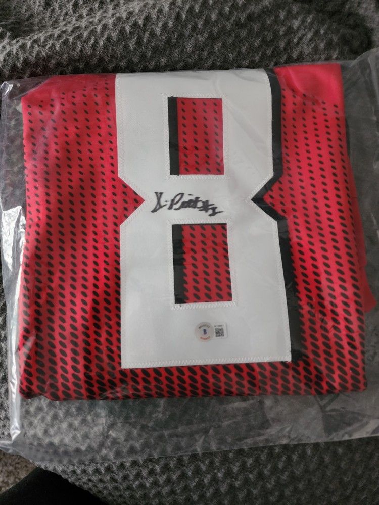 KYLE PITTS JERSEY Signed W/cert