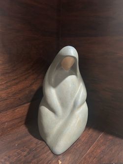Jack Black Navajo Pottery Madonna Sculpture Statue 1983 Signed
