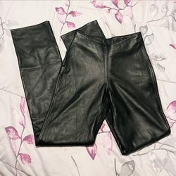 NWOT! Genuine Leather Pants