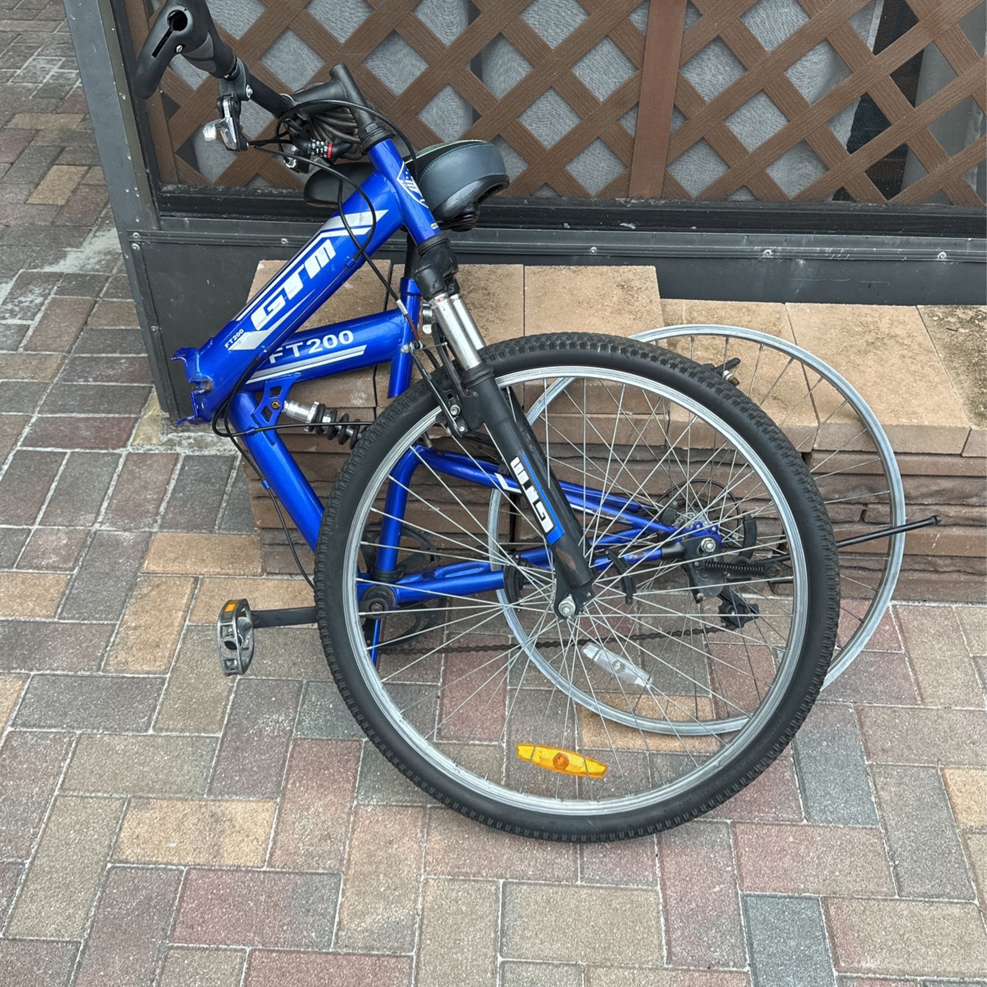 gtm ft200 folding bike