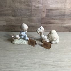 Precious Moments God’s Speed E-3112 & Camel E-2363