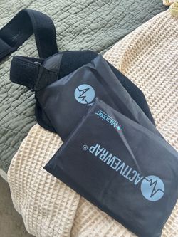 Crutches and ice pack