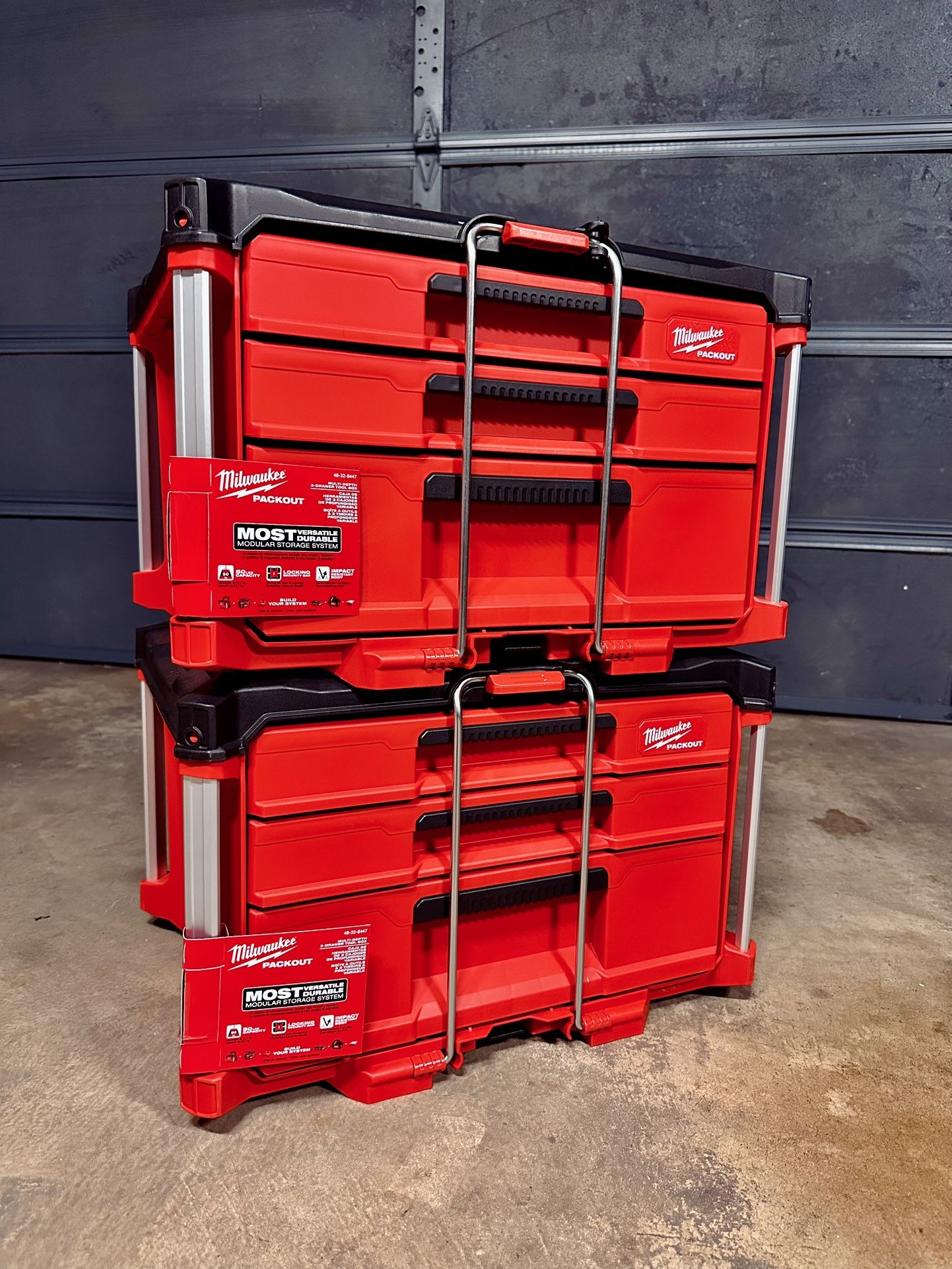 Milwaukee PACKOUT Multi Depth 3-Drawer Tool Box 