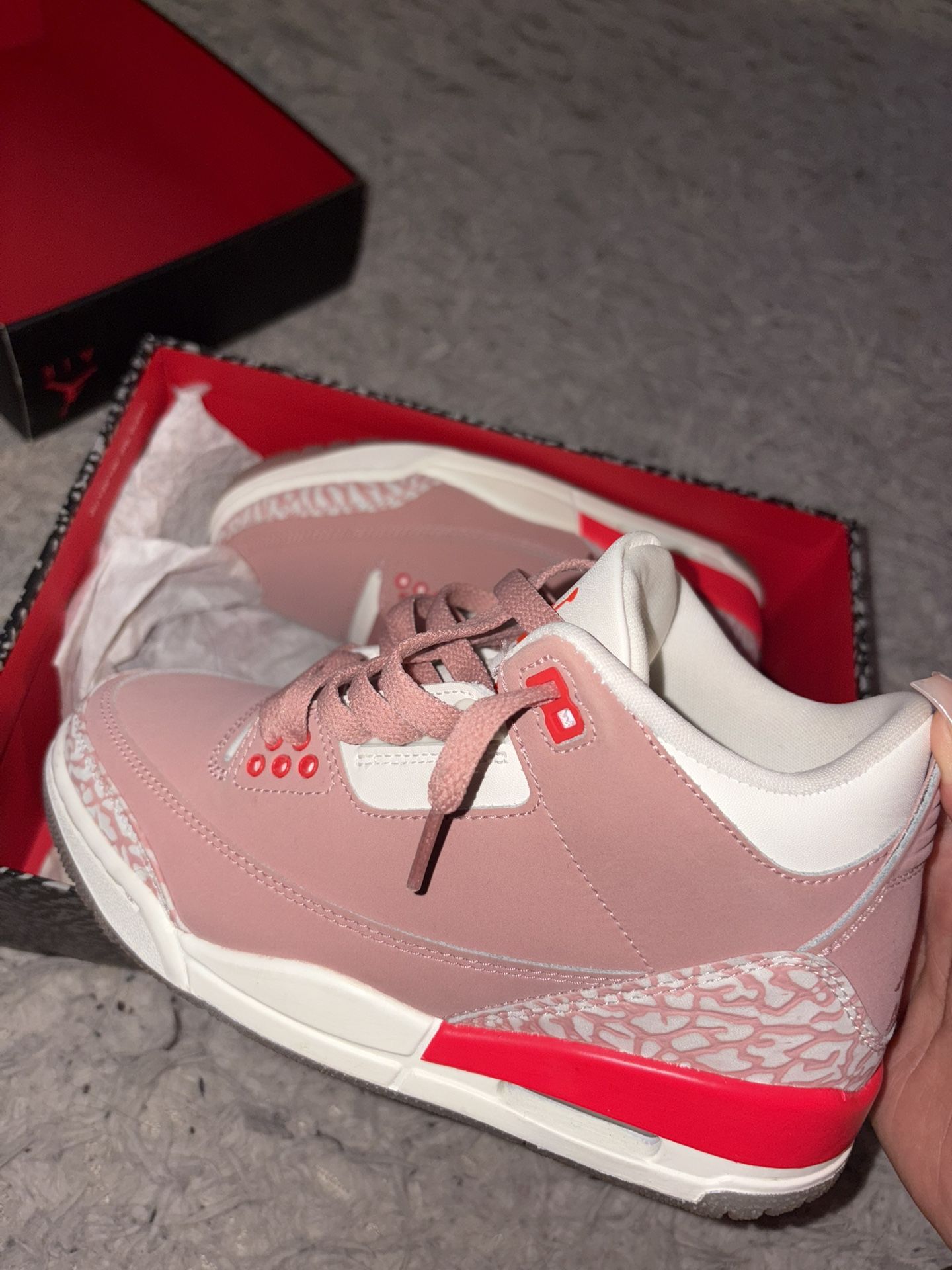 Jordan Rust Pink 3s