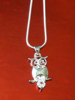 925 Sterling silver Chan and Owl pandent