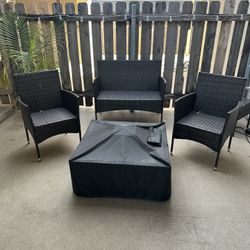 Patio Furniture With Fire Pit 