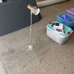 Floor Lamp Adjustable Brown