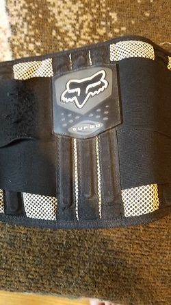 Fox racing kidney belt