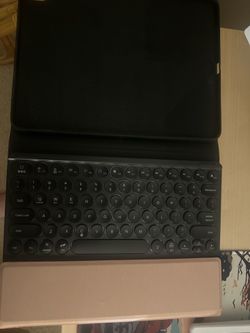 Pad 10.2 Case with Keyboard 9th Generation 2021, Protective Stand Cover with Detachable Bluetooth Ke