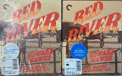 (2) Red River (1948) Criterion Collection Blu-ray + DVD Dual-Format Factory Sealed