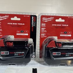 Milwaukee M18 5.0 XC Battery New