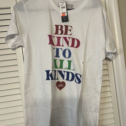  Be kind to all kinds adults small shirt
