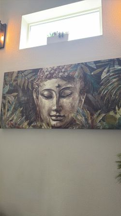 Buddha wall piece