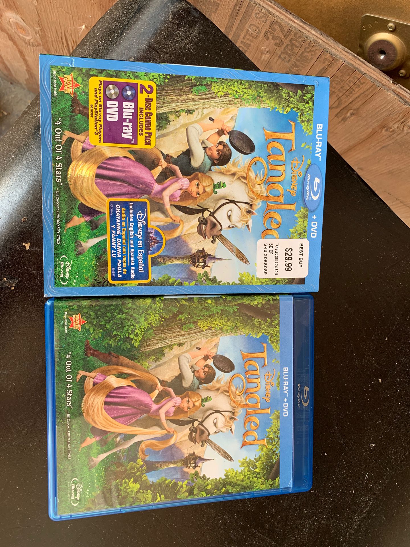Blue-ray + DVD Disney Tangle movie