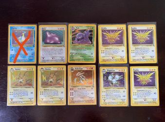 Pokemon Fossil Lot