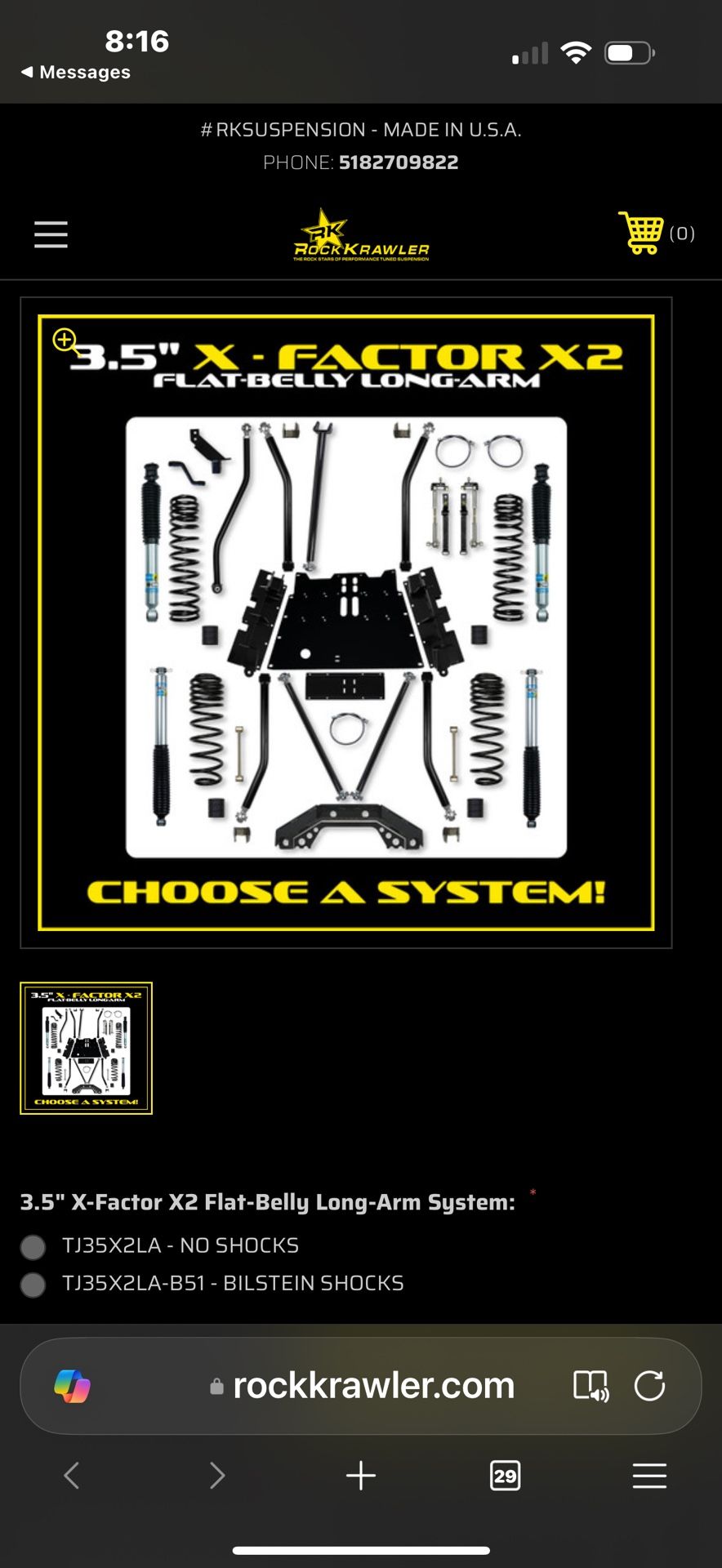 Jeep Tj Suspension Brand New