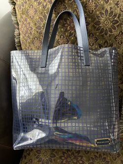 Marc Jacobs large clear tote bag