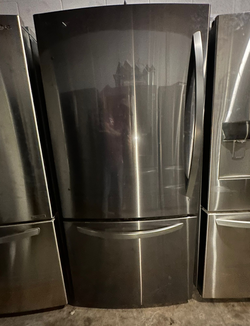 EnergyStar 3-Door Fridge in Stainless Steel Finish