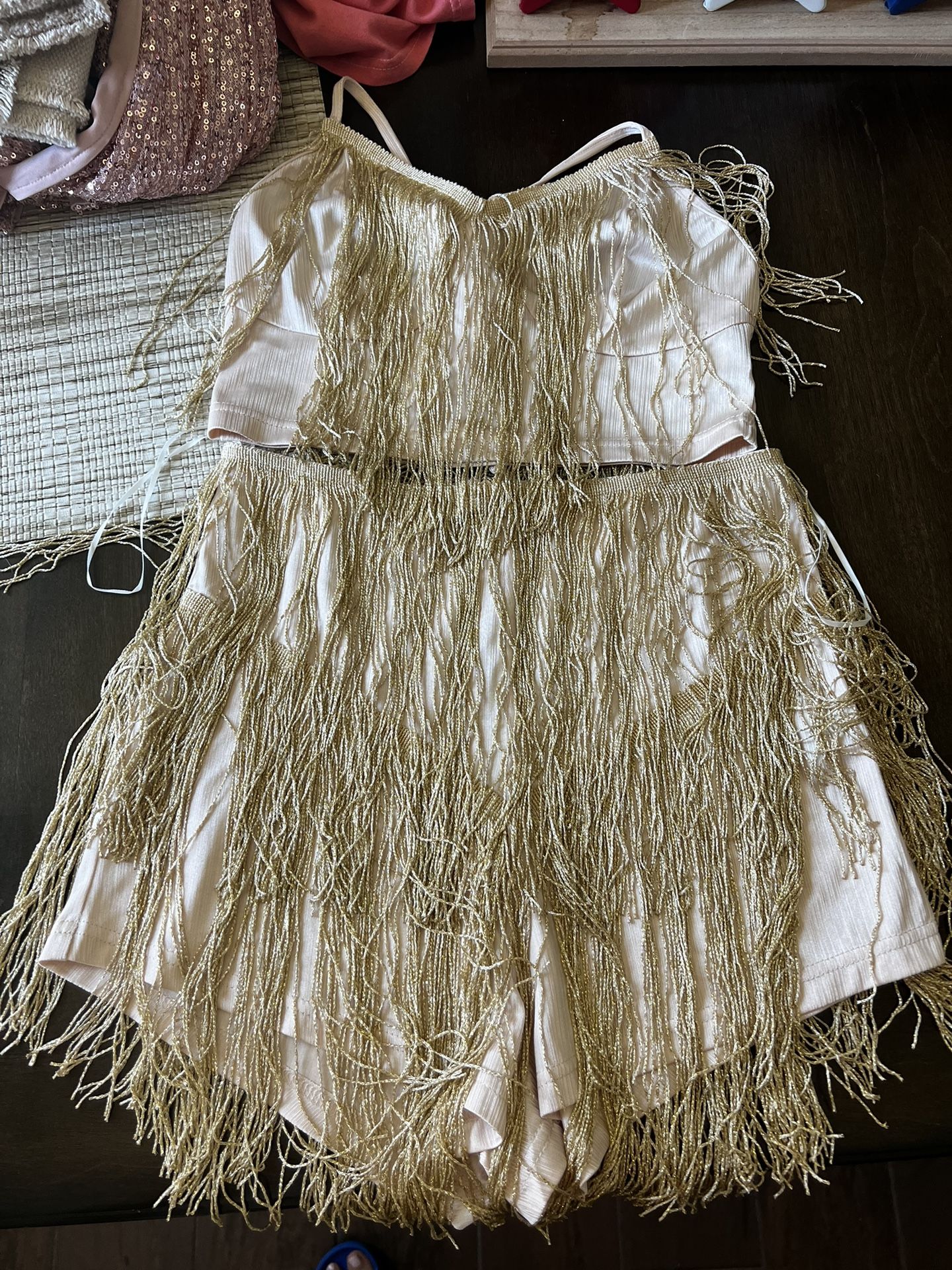 Gold Fringe Set