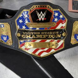 WWE United States championship Belt Autographed 