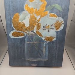 Floral Canvas Wall Decor