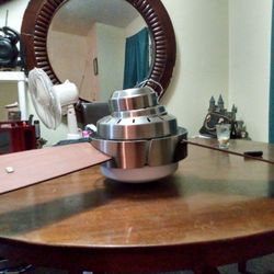 Harbor breeze nicole plated three blade cieling fan indoor