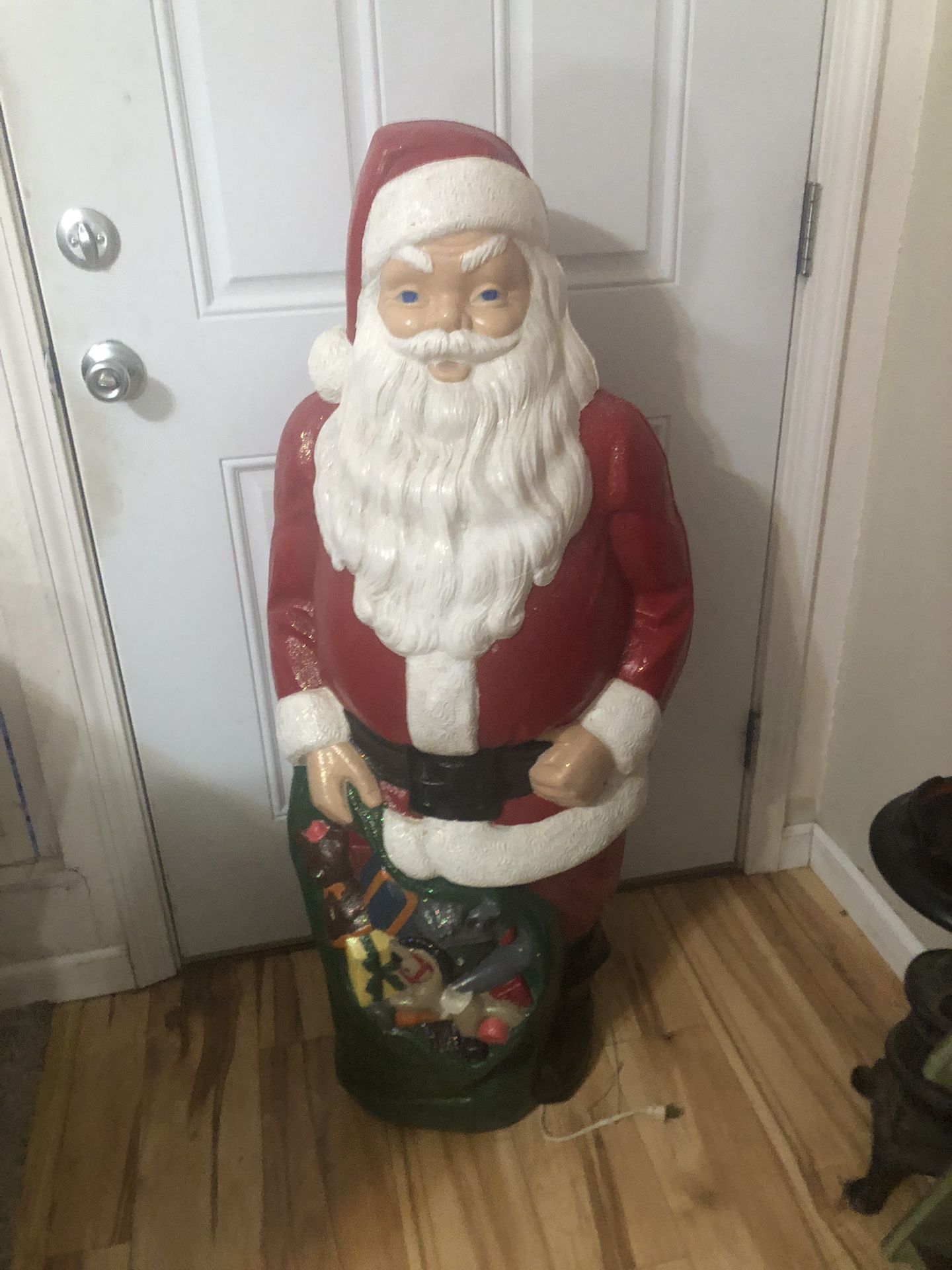 Large, vintage empire, Santa Claus blow mold