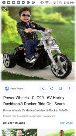 Power wheels sales harley davidson rocker