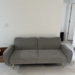 Grey Sleeper Sofa 
