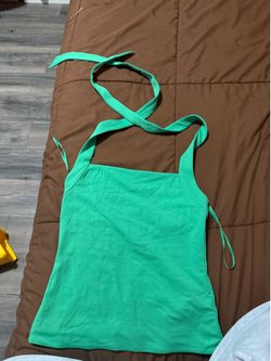 Mint green aritzia top