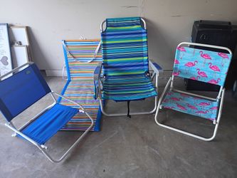 Beach chairs