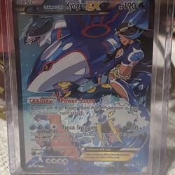 Team Aqua’s Kyogre EX #06 Double Crisis