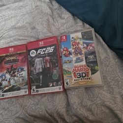 Nintendo Switch 2 Games *All Sealed Except Mario*