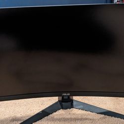 Asus Curved Gaming Monitor (Cracked)