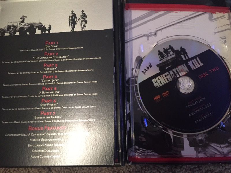 Generation Kill DVD set