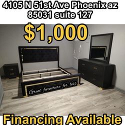 Queen size bedroom set brand new